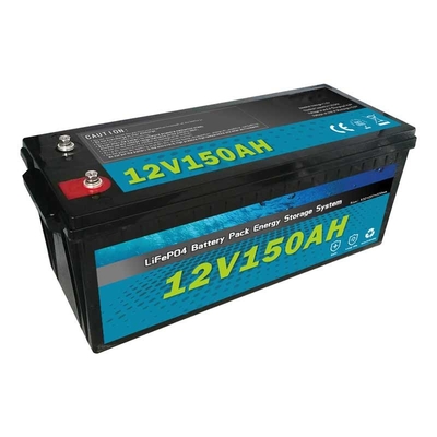 Baterai Leisure Lifepo4 Untuk Camper Vans 12V 150AH RV Sistem Penyimpanan Energi Surya