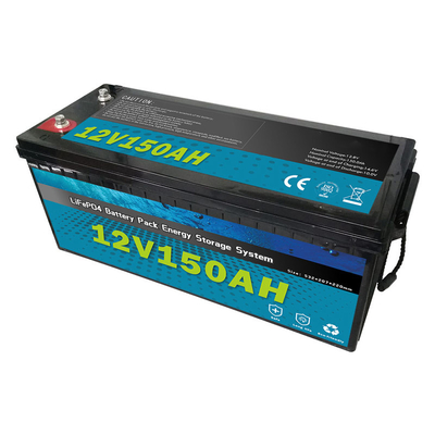 Baterai Leisure Lifepo4 Untuk Camper Vans 12V 150AH RV Sistem Penyimpanan Energi Surya