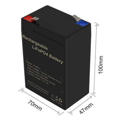Baterai Lithium Sepeda Motor 6V 6Ah Lifepo4 Talentcell Isi Ulang