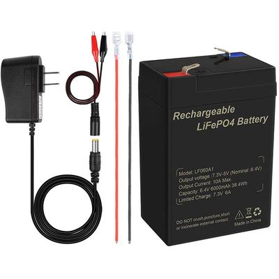 Baterai Lithium Sepeda Motor 6V 6Ah Lifepo4 Talentcell Isi Ulang
