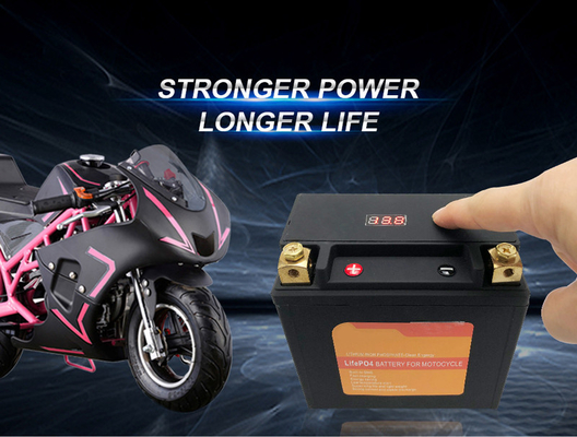 Baterai Lithium 4AH 12V Pada Sepeda Motor Dengan Baterai Stop Starter BMS
