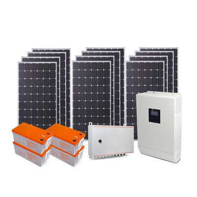 5000w Off Grid Sistem Tenaga Surya Perumahan Lengkap 5kw
